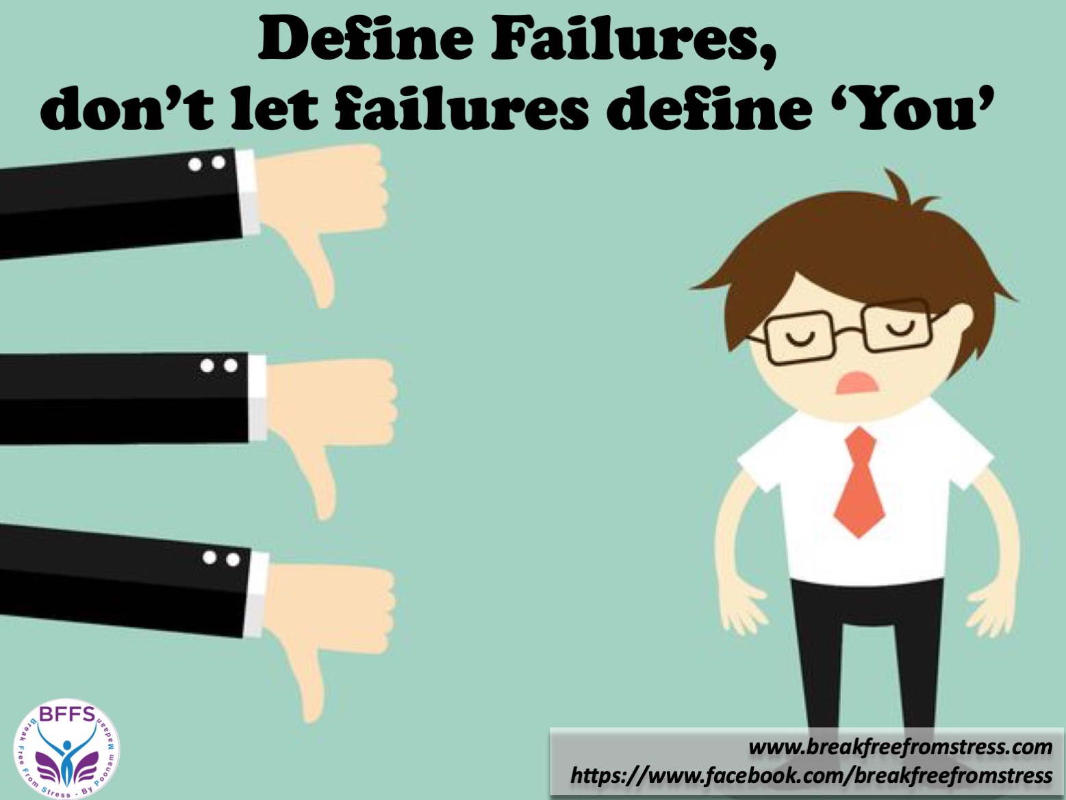 Define Failure, don't let failures define you