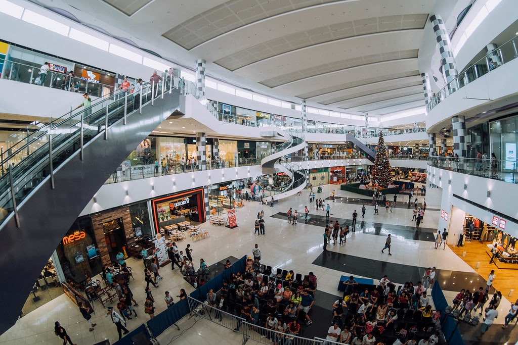 MEDITATION AT A SHOPPING MALL? (It is very much po